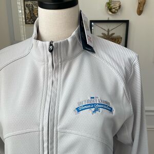 NWT NFL Detroit Lions Women’s Association Cutter & Buck Womens CB DryTec Edge Fu